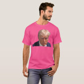 ドナルド・トランプ・ムグショット Tシャツ (正面フル)