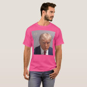 ドナルド・トランプ・ムグショット Tシャツ (正面フル)