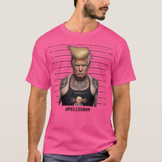 ドナルド・トランプ・ムグショット Tシャツ