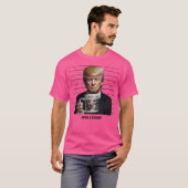 ドナルド・トランプ・ムグショット Tシャツ (正面フル)