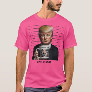 ドナルド・トランプ・ムグショット Tシャツ
