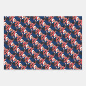 ドナルド・トランプ・メリークリスマス大統領 ラッピングペーパーシート (正面)