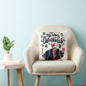 ドナルド・トランプ・メリークリスマス クッション (椅子)