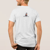 ドナルド・トランプ・メンズ トライブレンドTシャツ (裏面)