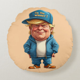 ドナルド・トランプ ラウンドクッション