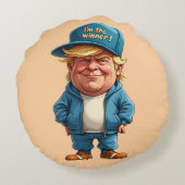 ドナルド・トランプ ラウンドクッション (裏面)
