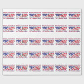 ドナルド・トランプ ラッピングペーパー (フラット)