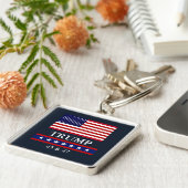 ドナルド・トランプ・ラージ・キーチェーン大統領 キーホルダー (側面)