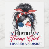 ドナルド・トランプ ワインラベル (シングルラベル)