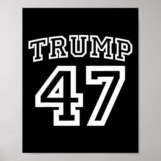 ドナルド・トランプ・ヴァンス2024年選挙47人目の大統領私 ポスター (正面)