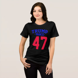 ドナルド・トランプ・ヴァンス2024 トライブレンドTシャツ