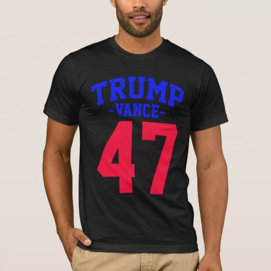 ドナルド・トランプ・ヴァンス2024 Tシャツ (正面)