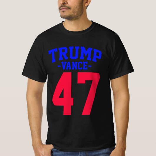 ドナルド・トランプ・ヴァンス2024 Tシャツ (正面)