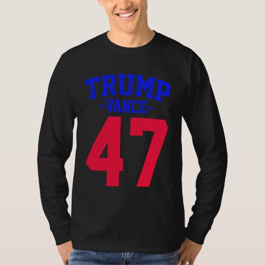 ドナルド・トランプ・ヴァンス2024 Tシャツ (正面)