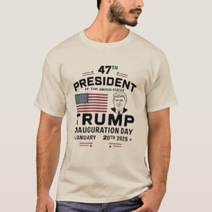 ドナルド・トランプ ヴァンス 就任式 2025 記念グッズ Tシャツ