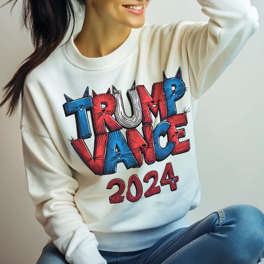 ドナルド・トランプ ヴァンス 2024 スウェットシャツ