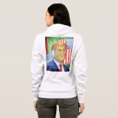ドナルド・トランプ・ヴァン・ゴッホ パーカ (裏面フル)