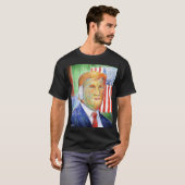 ドナルド・トランプ・ヴァン・ゴッホ Tシャツ (正面フル)