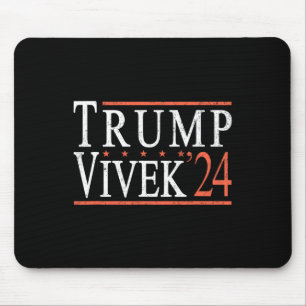 ドナルド・トランプ・ヴィベク・ラマスワミ2024大統領Republ マウスパッド
