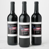 ドナルド・トランプ – 何とロバ ワインラベル (ボトル)