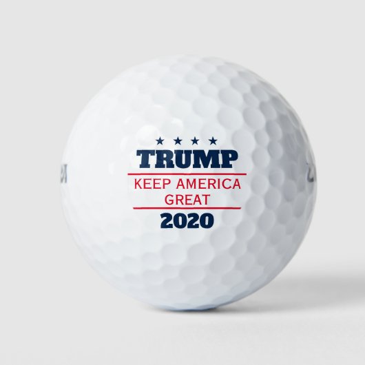 ドナルド・トランプ 共和党 Keep America Great ゴルフボール (正面)