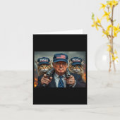 ドナルド・トランプ、再びRed Hat 2024 Deb カード (黄色い花)