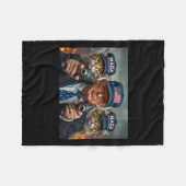 ドナルド・トランプ、再びRed Hat 2024 Deb フリースブランケット (正面(横))