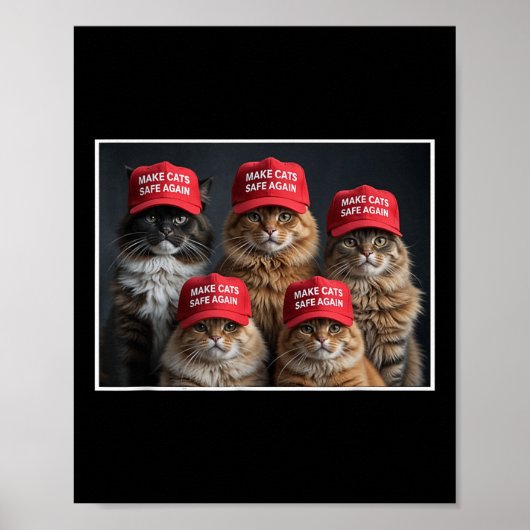 ドナルド・トランプ、再びRed Hat 2024 Deb ポスター (正面)