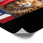 ドナルド・トランプ、再びRed Hat 2024 Deb ポスター (角)