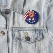 ドナルド・トランプ 写真 缶バッジ (インサイチュ)