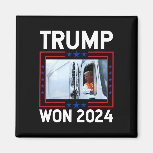 ドナルド トランプ 勝利 2024 年 大統領選挙 就任式 トランプ マグネット (正面)
