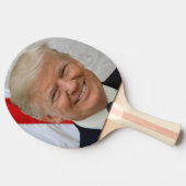 ドナルド・トランプ 卓球ラケット (横)