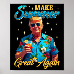 ドナルド トランプ 夏 を もう一度 すばらしいものに 夏 ポスター