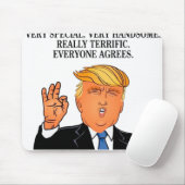 ドナルド・トランプ-大変なパパの父の日の誕生日 マウスパッド (マウス)