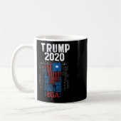 ドナルド トランプ 大統領選挙 共和党 支持 コーヒーマグカップ (左)