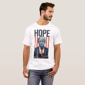 ドナルド・トランプ – 希望 – 社長 Tシャツ (正面フル)