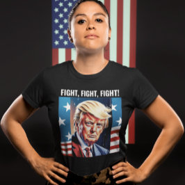 ドナルド・トランプ、戦い、戦い、2024 Tシャツ