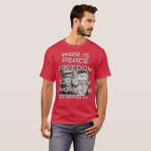 ドナルド・トランプ 戦争は平和 Tシャツ (正面フル)