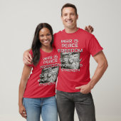 ドナルド・トランプ 戦争は平和 Tシャツ (ユニセックス)