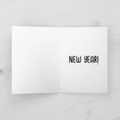 ドナルド・トランプ 新年の挨拶カード シーズンカード (内部)