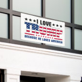 ドナルド・トランプ 横断幕 (ビルの外側)