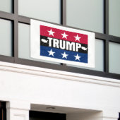 ドナルド・トランプ 横断幕 (ビルの外側)