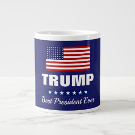ドナルド・トランプ 歴代最高大統領 ジャンボコーヒーマグカップ