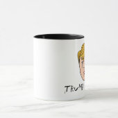 ドナルド·トランプ·涙-カップに涙をこめる マグカップ (中央)