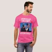 ドナルド・トランプ – 無敵 Tシャツ (正面フル)