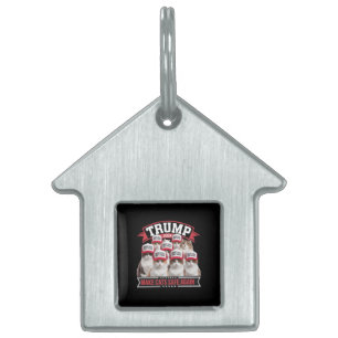 ドナルド・トランプ 猫を安全に 2024 ディベート ペットネームタグ