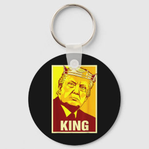 ドナルド・トランプ 王 トランプ アメリカ万歳 キーホルダー