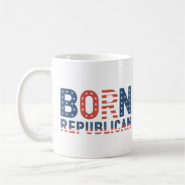 ドナルド・トランプ「生まれ共和党」 コーヒーマグカップ