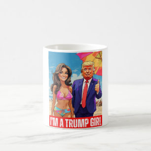 ドナルド・トランプ – 私はトランプの女の子 コーヒーマグカップ