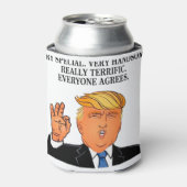 ドナルド・トランプ – 素晴らしいパパの父の日の誕生日 缶クーラー (缶正面)